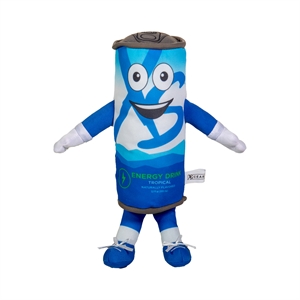 Blast XS Energy Drink Mascot Plush - Blue