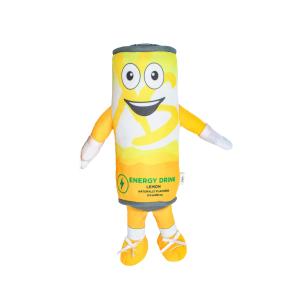 Blast XS Energy Drink Mascot Plush - Yellow