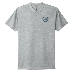 XS Laurel Wreath Tee - Athletic Heather Grey